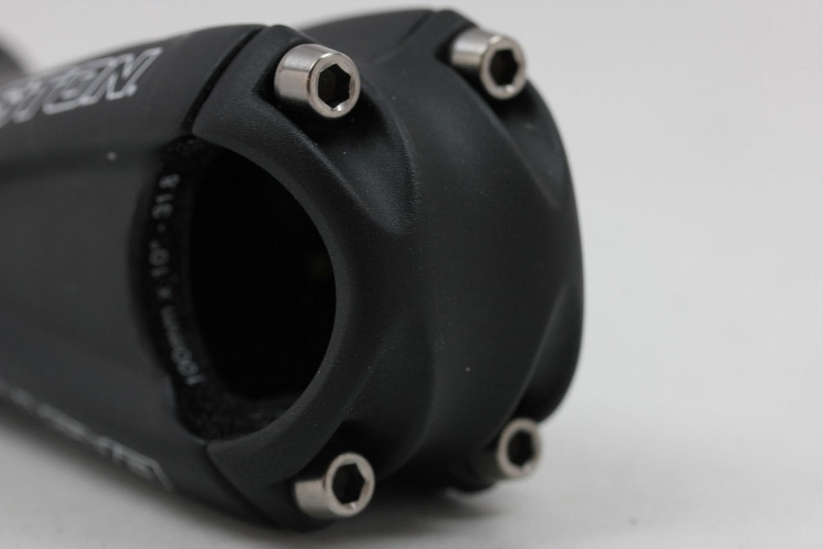 Easton EC90 SL Carbon Stem: 100mm x 31.8mm x 10D - Black - Ti Bolts (Near mint >200 Miles)