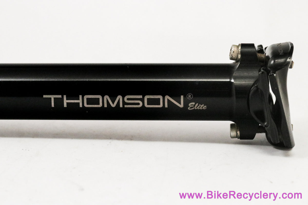 Thomson Elite Seatpost: 31.6mm x 367mm - Black (Mint <50 Miles)