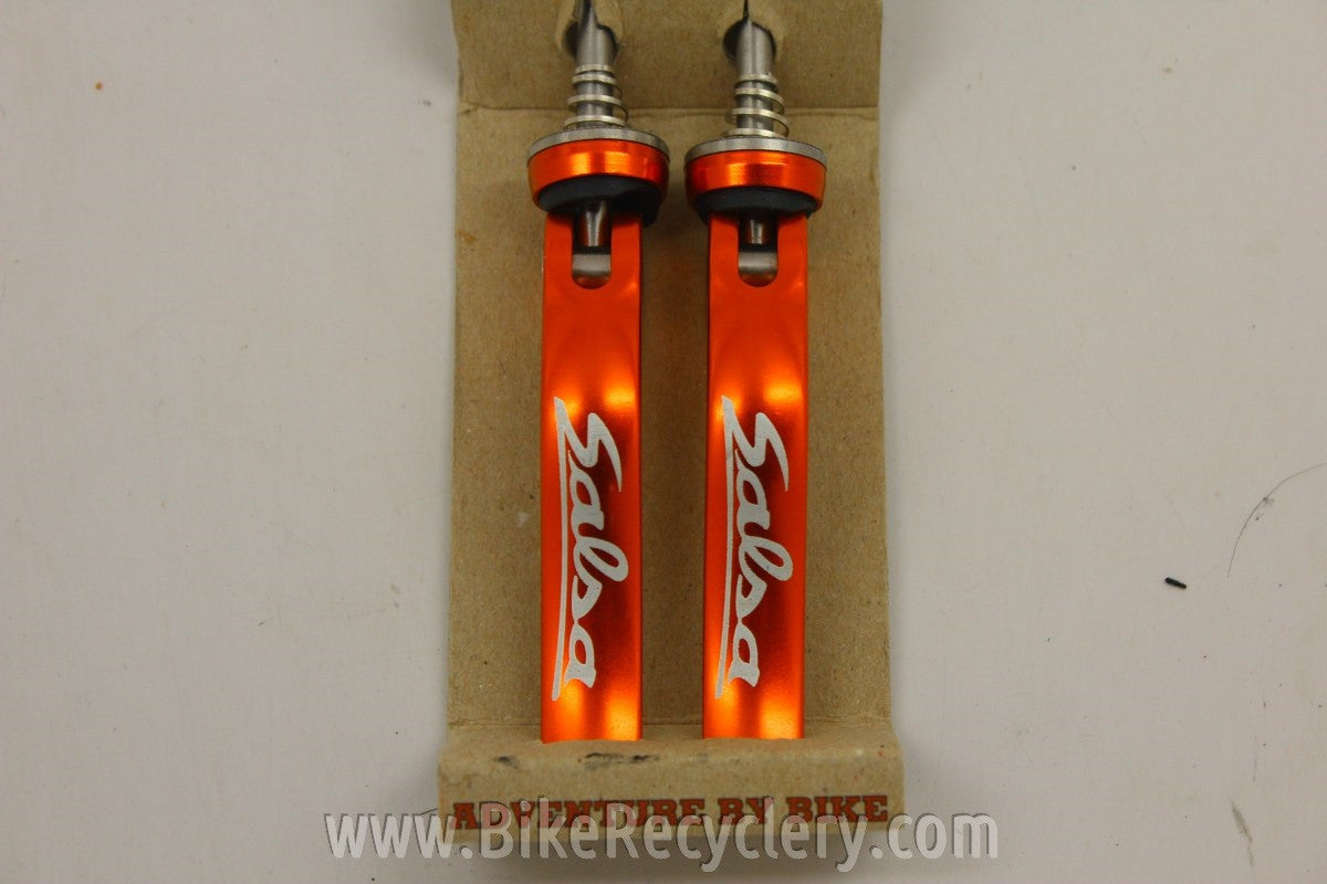 Salsa Flip Offs Fat Bike Skewers: Orange, NEW