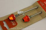 Salsa Flip Offs Fat Bike Skewers: Orange, NEW