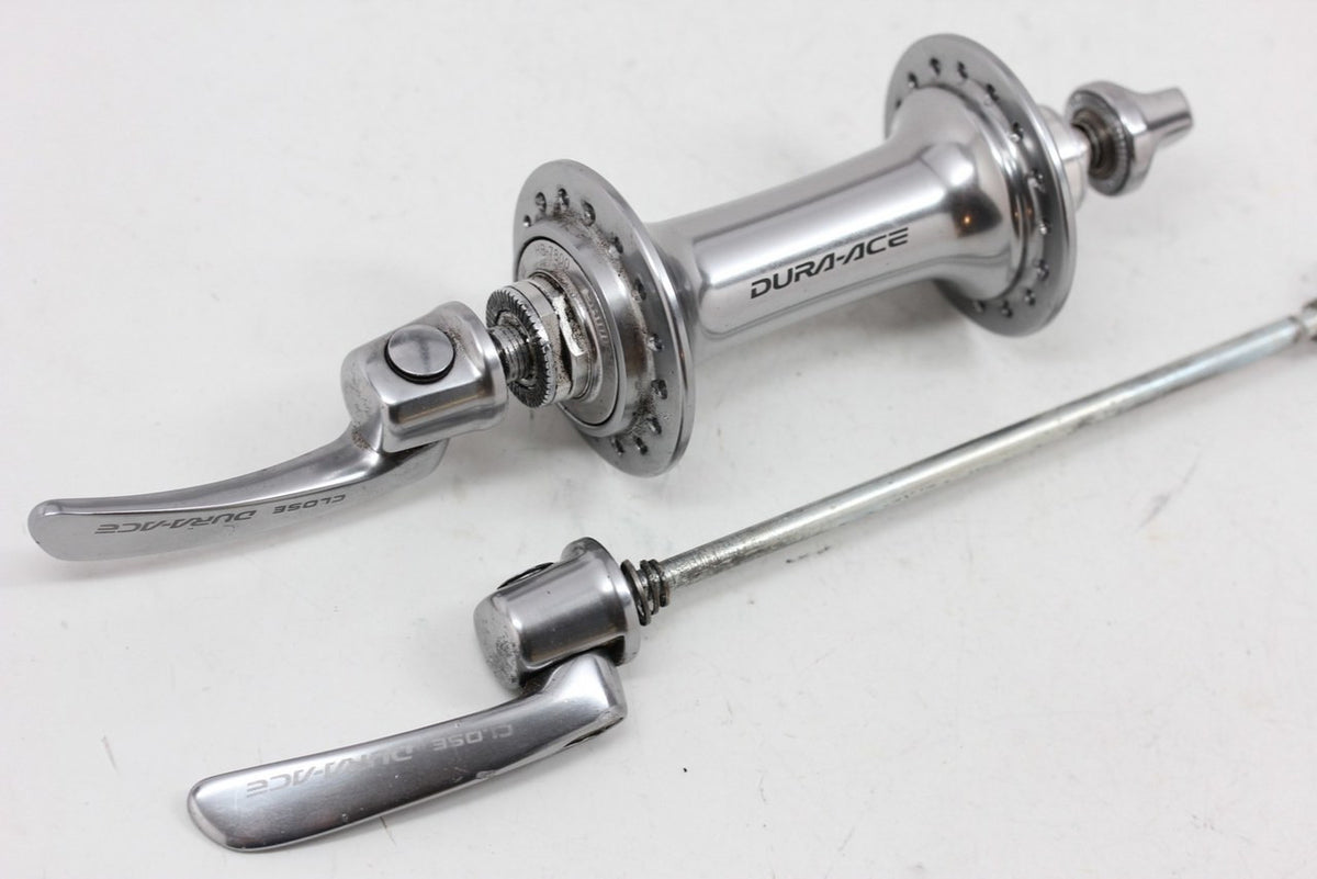 Shimano Dura Ace HB-7800 Front Hub & QR Skewer Set F/R: 32H (EXC+)