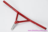 1987 Ritchey Super Comp Frameset & Fillet Bullmoose Bars: 19" - #9C51 - Unrestored - Rollercam F/R - Red