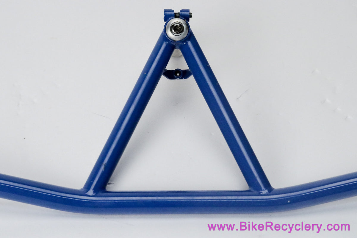 Fisher MountainBikes Bullmoose Handlebars: Clamp On / Stud - Alloy - 1980's - Blue