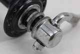 Shimano Dura Ace HS-731 / HS-831 Hubset: 36H x 120mm - Low Flange - 1st Gen Black 1970's  - QR Skewers (Near Mint)