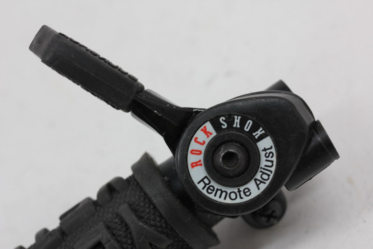Rockshox Remote Adjust Thumbie: Vintage 1990's - w/ Yeti Grip - Right Mount - Lockout?