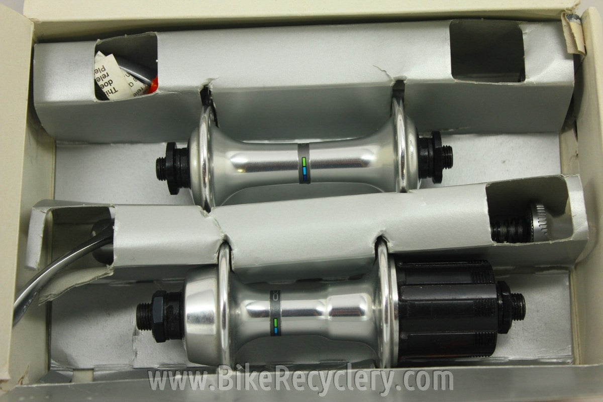 NIB/NOS Shimano 600/Ultegra Hubset: FH-6401 HB-6400, 32H, 126mm, 8/9/10 Speed
