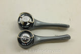 Shimano 600/Ultegra Tri-Color Downtube Shifters: 6/7 Speed Indexed, SL-6400