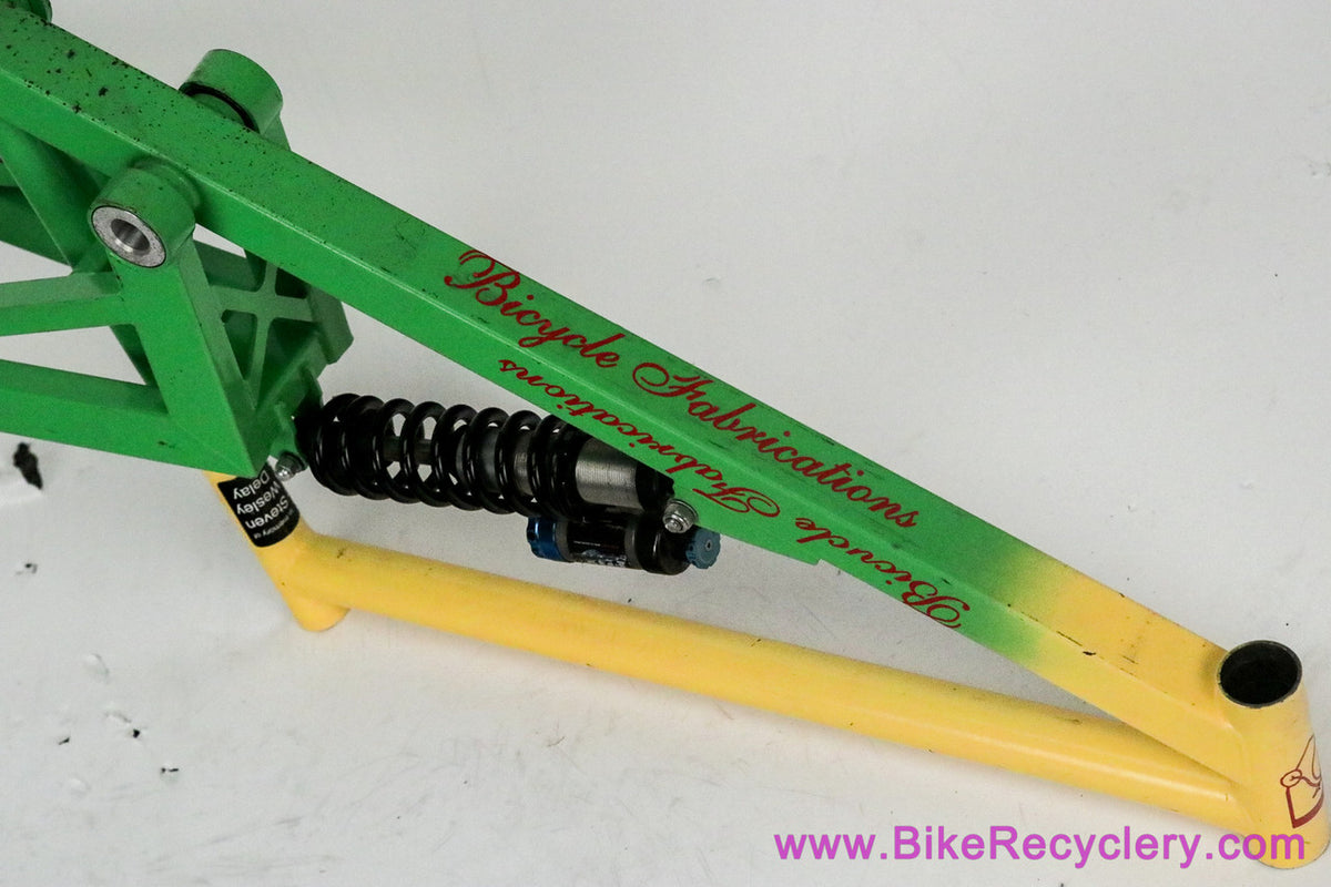 Bicycle Fabrications SWD 216 DH Frame: Fox DHX 5.0 - Steel - Jerry Vanderpool Team Bike