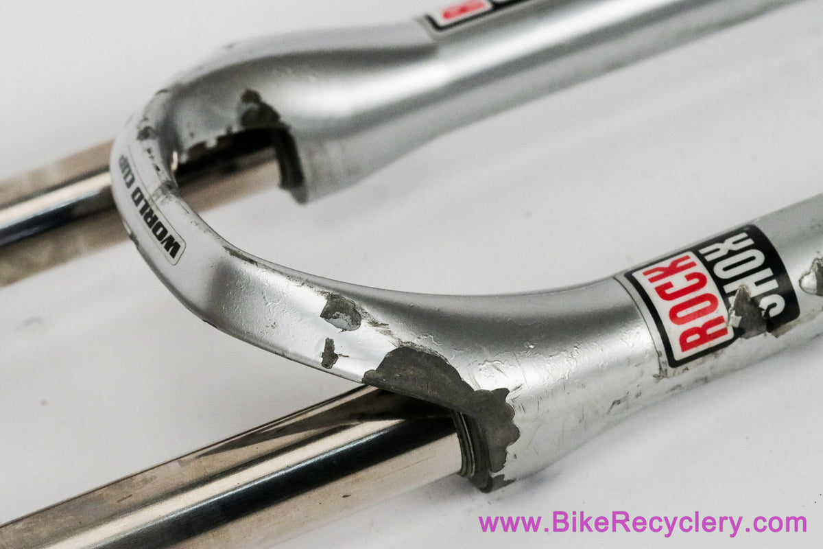 Rockshox Boxxer World Cup 26" DH Fork: 26" - 2005 - Grey - 20mm Thru Axle