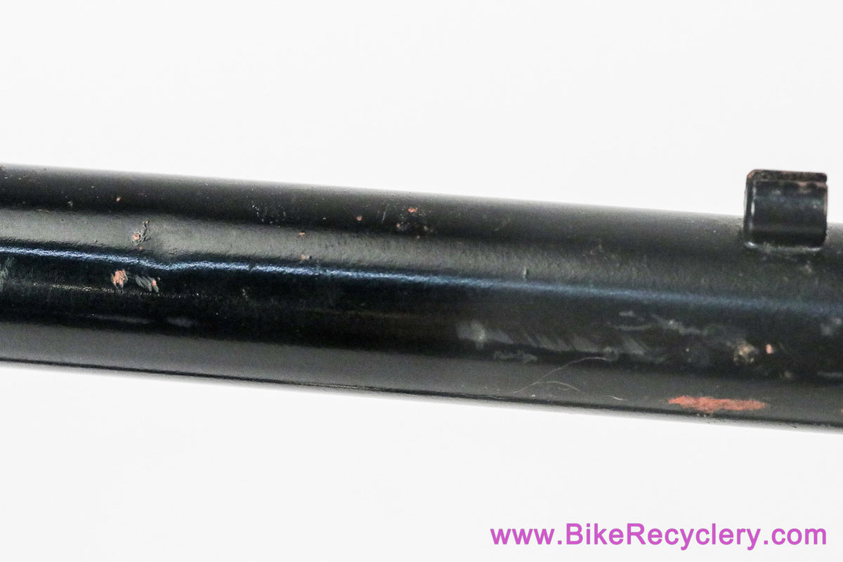 Ibis Trials Frameset: 20" x 20" - Tange Switchblades - Rollercam Rear - US Made Custom - Black - Vintage 1980's