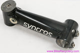 Syncros Cattleprod Threadless Stem: 1 1/8" x 140mm x 25.4mm x 0D- Top Cap - Black (EXC)