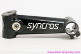 Syncros Cattleprod Threadless Stem: 1 1/8" x 140mm x 25.4mm x 0D- Top Cap - Black (EXC)