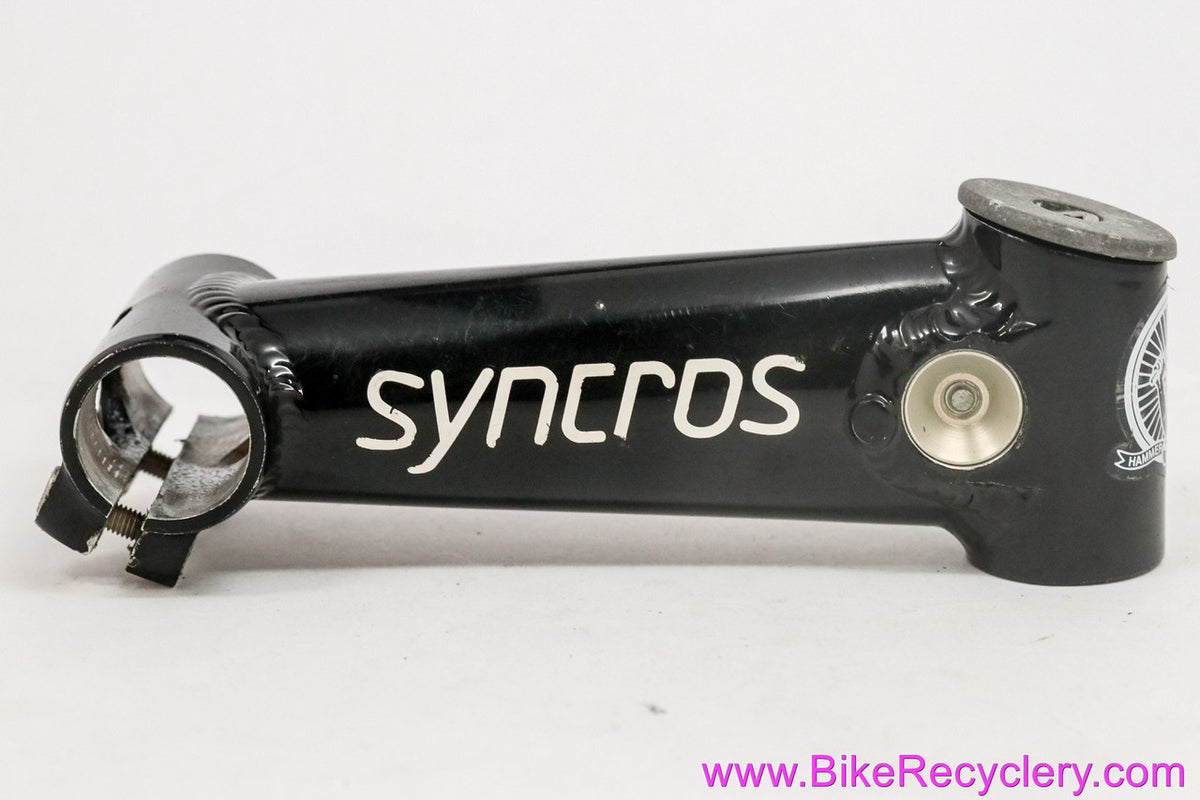 Syncros Cattleprod Threadless Stem: 1 1/8" x 140mm x 25.4mm x 0D- Top Cap - Black (EXC)