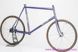 Skip Hujsak Time Trial Frameset + 24" Wheels: 55cm x 57cm - Columbus Max - Winners 2000 / Sun Mistral - Purple Pearlescent