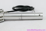 Power Post Dropper Seatpost: Vintage 1990's - 26.8mm - Silver - Original Remote - 3 Position (Near Mint+ LOW Miles)