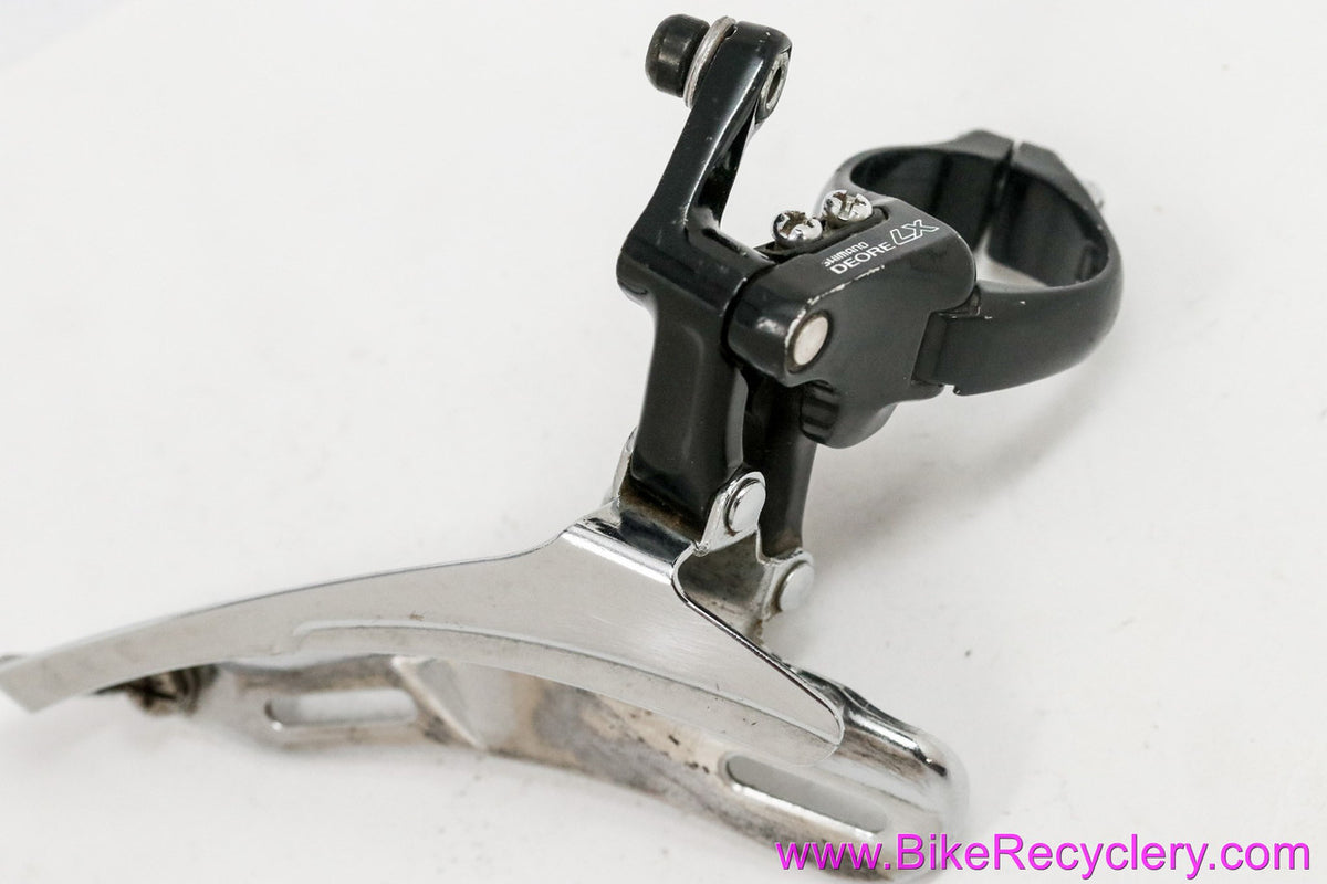 Shimano Deore LX FD-M566 Front Derailleur: 31.8mm - Black - Bottom Pull (EXC+)