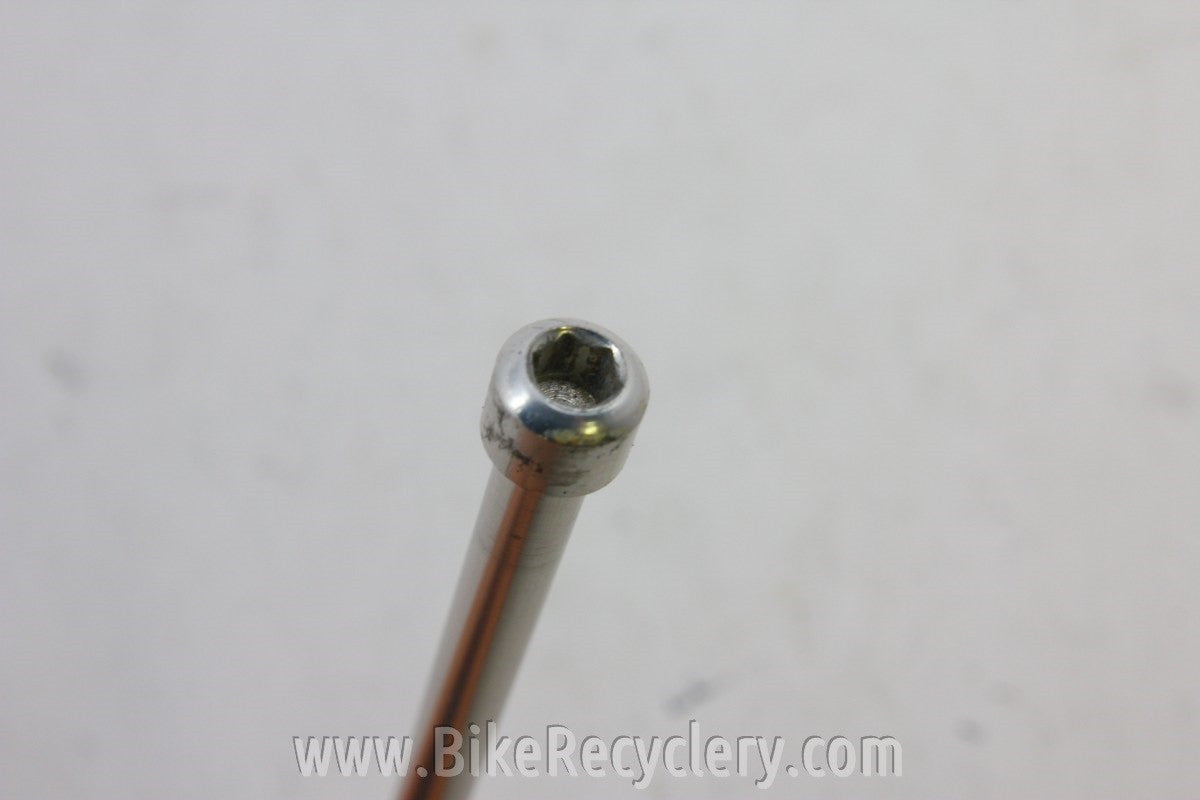 O.M.A.S. Aluminum Stem Bolt w/Expander Cone: Silver