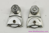 NOS Zeus 2000 Centerpull Brake Straddle Cable Hangers: Roller Pulleys (Pair)