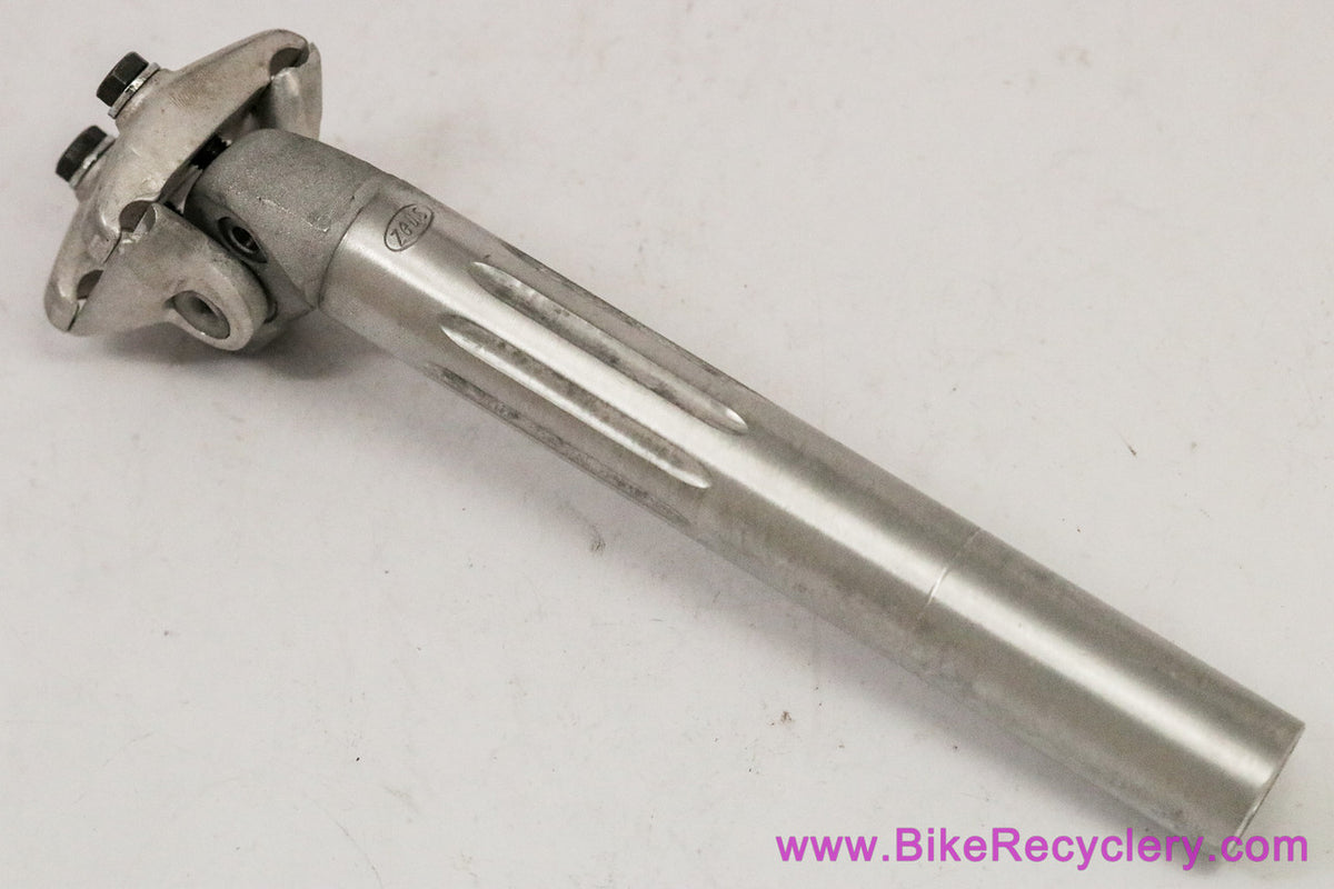 NOS Zeus Fluted Seatpost: 26.6mm - Two Bolt - Alloy Clamp (shop wear)
