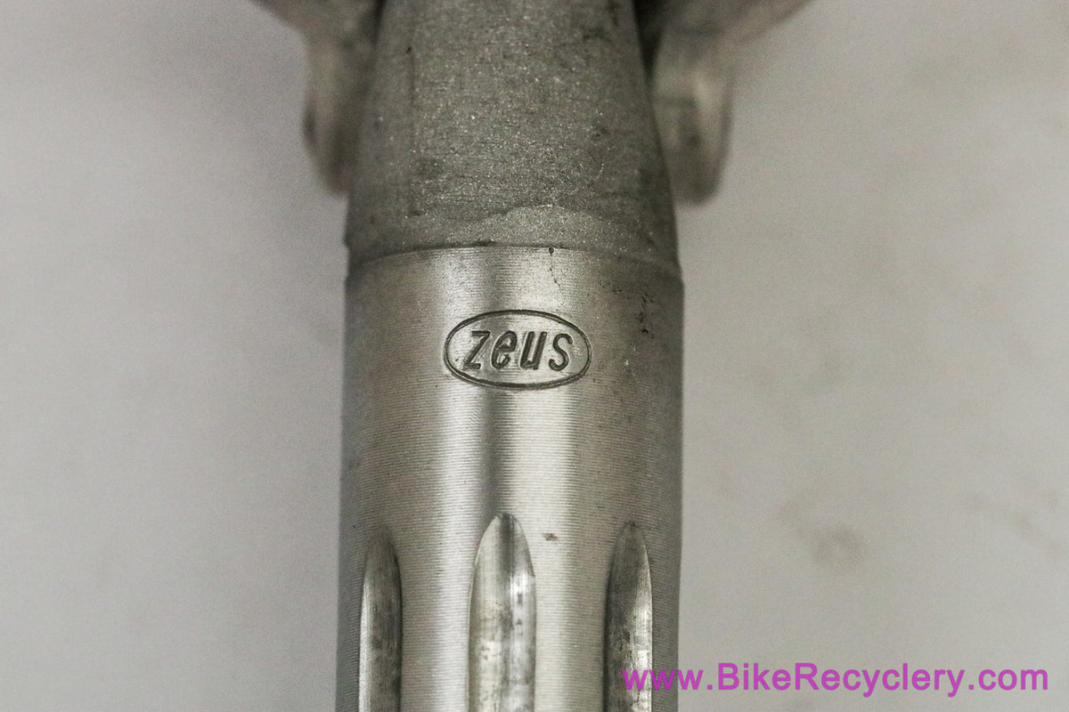 NOS Zeus Fluted Seatpost: 26.6mm - Two Bolt - Alloy Clamp (shop wear)