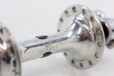 Campagnolo #1034 Nuovo/Super Record Front Hub: Low Flange - 28H - QR Skewer (Take-Off)