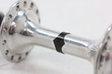 Campagnolo #1034 Nuovo/Super Record Front Hub: Low Flange - 28H - QR Skewer (Take-Off)