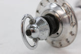 Campagnolo #1034 Nuovo/Super Record Front Hub: Low Flange - 28H - QR Skewer (Take-Off)