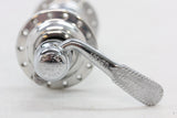 Campagnolo #1034 Nuovo/Super Record Front Hub: Low Flange - 28H - QR Skewer (Take-Off)