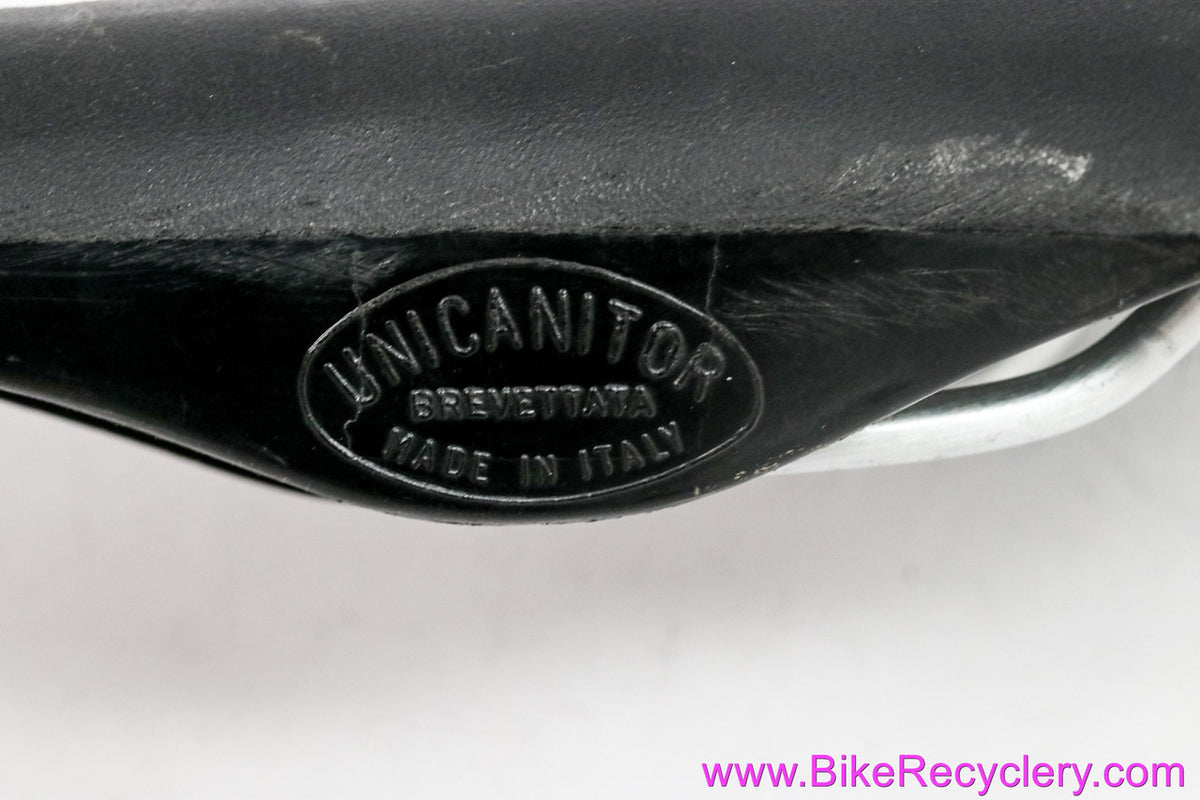 Cinelli Unicanitor MOD 50 Uncovered Plastic Saddle: 1960's - No Cinelli Logo - RARE (Near Mint Low Miles)