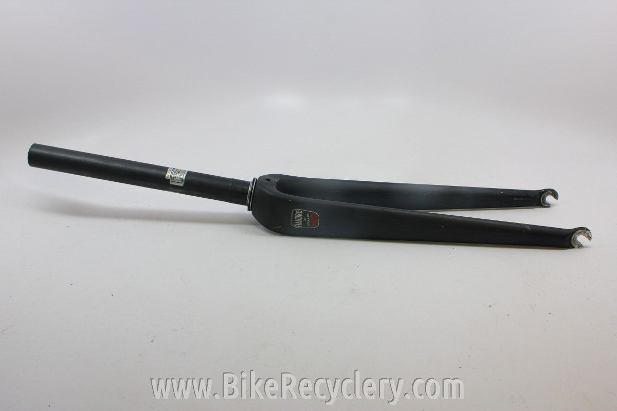 Wilier Fiandre Aero Carbon Fork: 1 1/8" Threadless,  700c, Flat Black