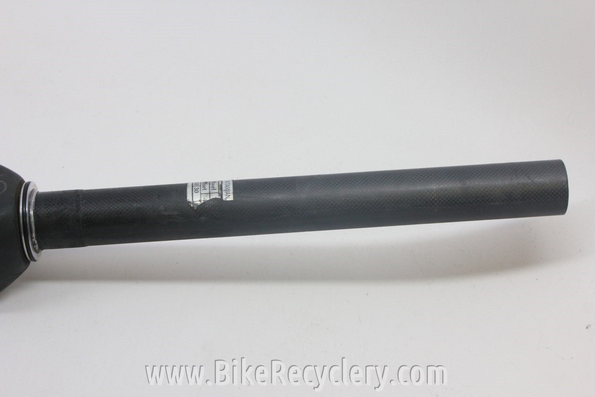 Wilier Fiandre Aero Carbon Fork: 1 1/8" Threadless,  700c, Flat Black
