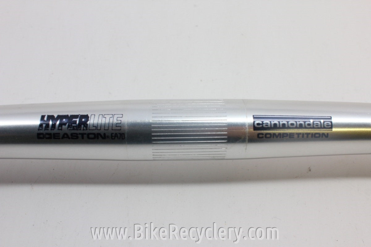 Easton Hyperlite EA70 Cannondale Handlebar: Silver, MINT