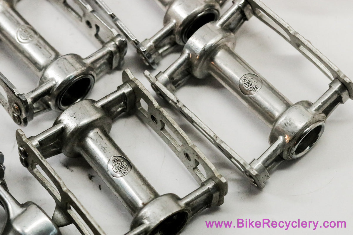 Zeus Pedal Parts Lot: Cages & Body - Road / Track - Criterium - Supercronos - Gran Sport (NOS & Used)