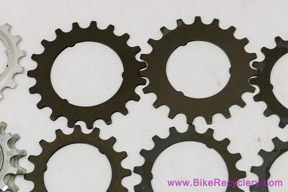 NOS Zeus 2000/Criterium + Maillard 700 Alloy Cog LOT: 18pc - 1st/2nd Position & Larger Cogs - 14t up to 19t