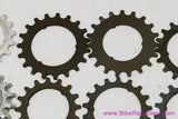 NOS Zeus 2000/Criterium + Maillard 700 Alloy Cog LOT: 18pc - 1st/2nd Position & Larger Cogs - 14t up to 19t