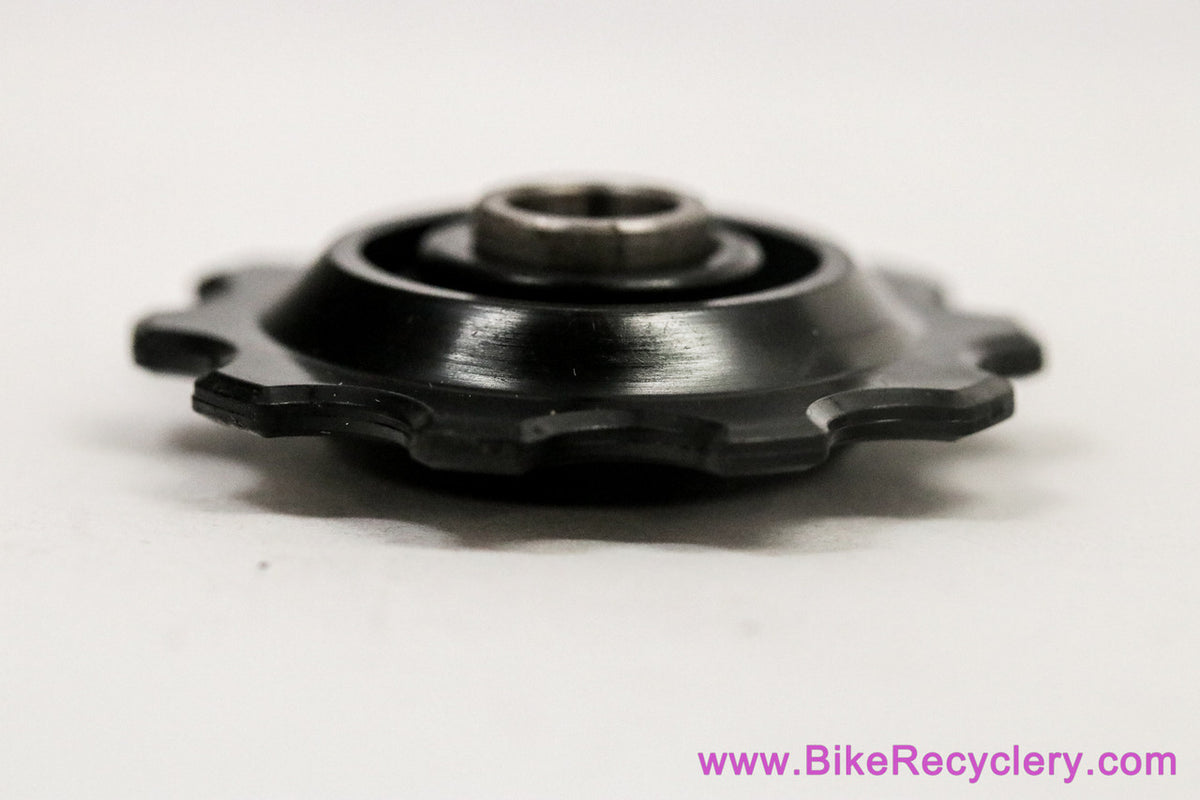 NOS Huret Jockey Wheels: 10t - Black (Sold Individually, no cover plates)