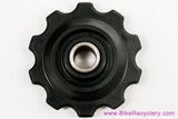 NOS Huret Jockey Wheels: 10t - Black (Sold Individually, no cover plates)