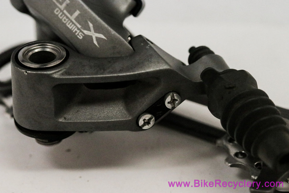 Shimano XTR RD-M952 Rear Derailleur: Long Cage SGS - Carmichael Pulleys (Near Mint)