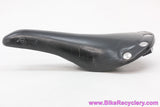 San Marco Regal Titanio Saddle: 1994 Original! -Black Textured Smooth Leather - Ti Rails & Rivets (Near MINT+)