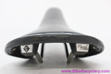 San Marco Regal Titanio Saddle: 1994 Original! -Black Textured Smooth Leather - Ti Rails & Rivets (Near MINT+)