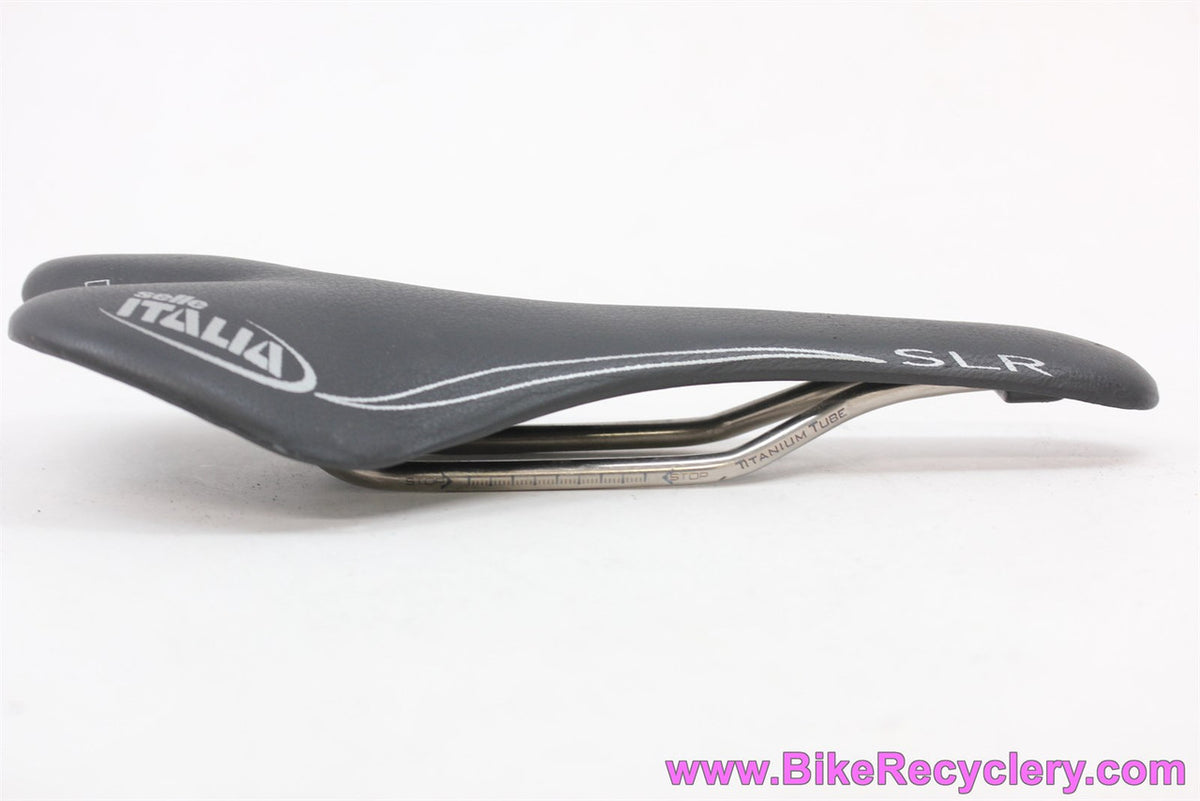 Selle Italia SLR Team Titanium Saddle: 135 grams! Black (NEW)