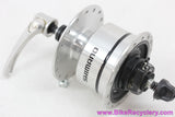 Shimano Nexus DH-3N72 Dynamo Front Hub: 32H - Silver (new take-off)