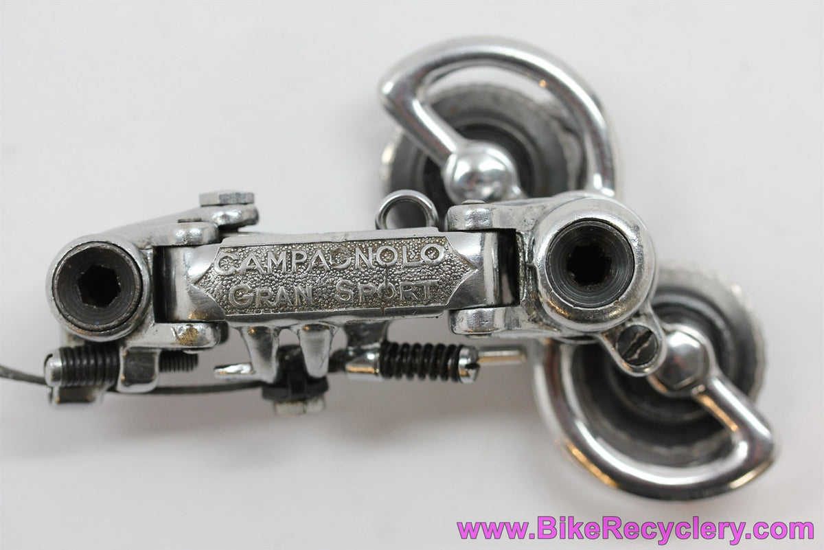 Campagnolo Gran Sport Rear Derailleur: Steel Plated Bronze - 1950's-1960's - 1012/4 (Near Mint)