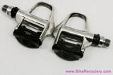 Shimano Ultegra PD-6620 SPD-SL Road Pedals: Silver (Perfect Bearings)