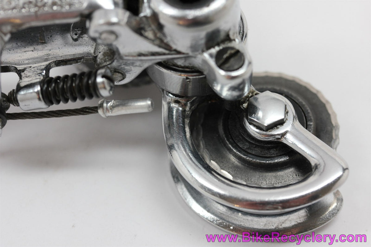Campagnolo Gran Sport Rear Derailleur: Steel Plated Bronze - 1950's-1960's - 1012/4 (Near Mint)