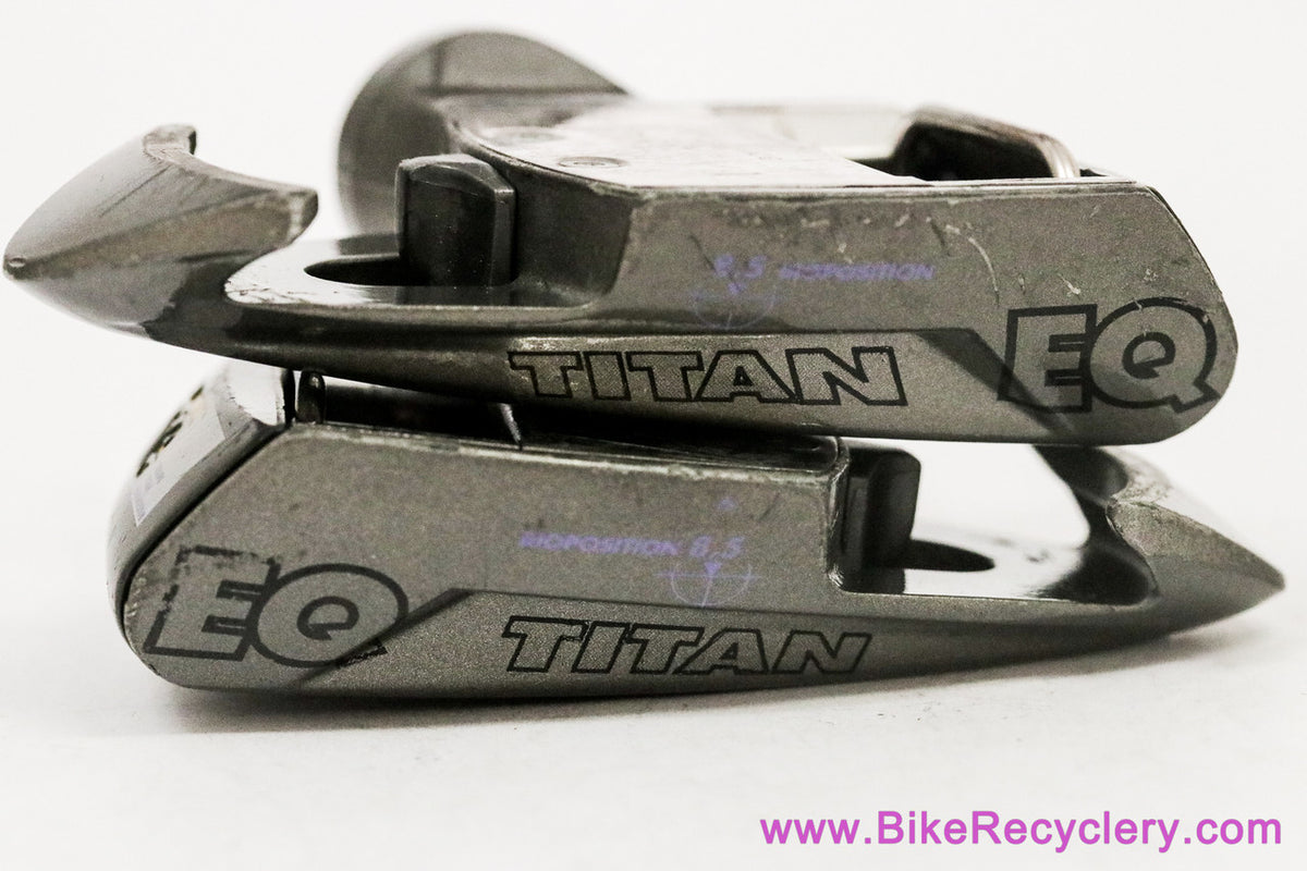Time Equipe Titan Magnesium Pedals: Vintage 1990's - Grey (Barely Used Near Mint+)