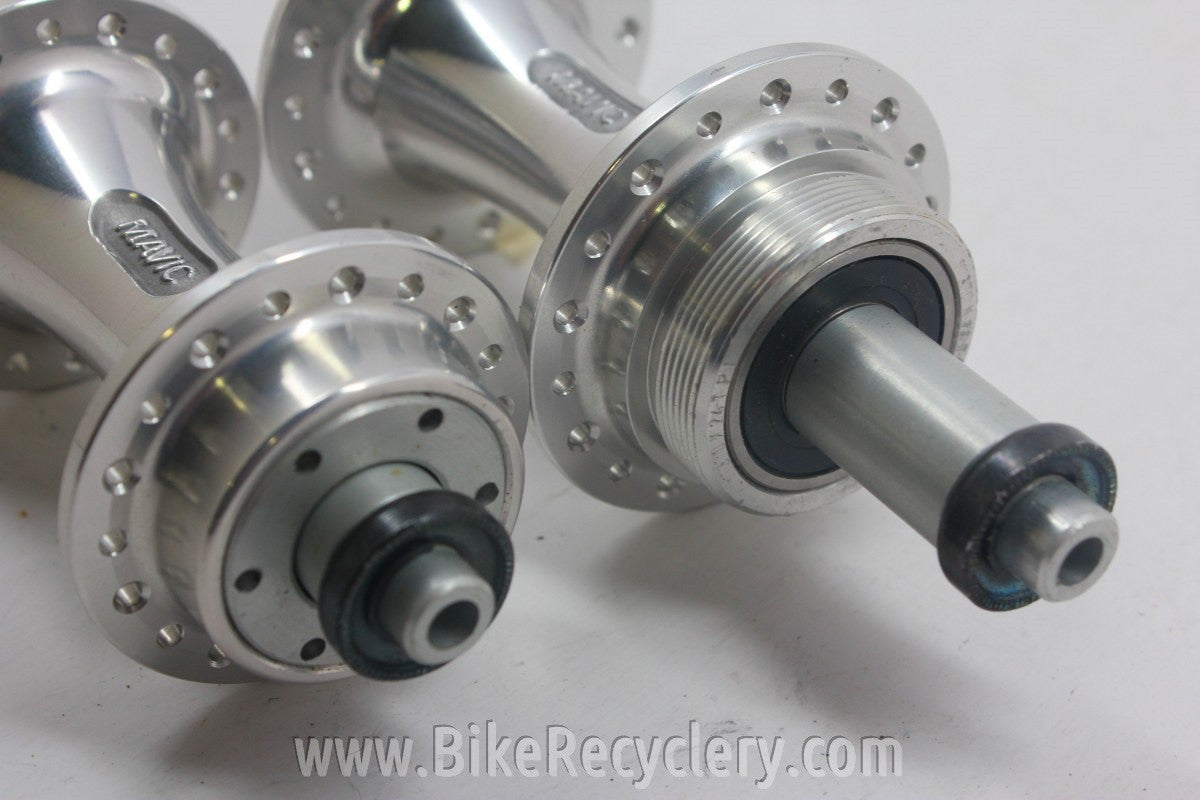 NIB/NOS Mavic 550 RD / 500 RD Moyeux Hubset & Skewers: 36H 126mm