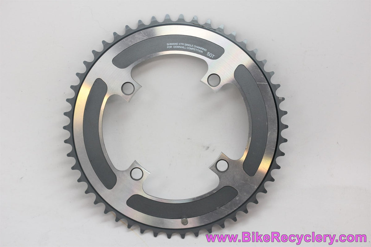 NOS Shimano XTR FC-M92 DH Competition Chainring: 50t x 112mm (take-off)