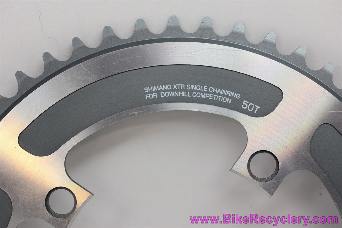 NOS Shimano XTR FC-M92 DH Competition Chainring: 50t x 112mm (take-off)