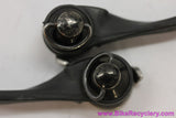 Modolo Kronos Carbon Downtube Shifters: Black - 35g (EXC)